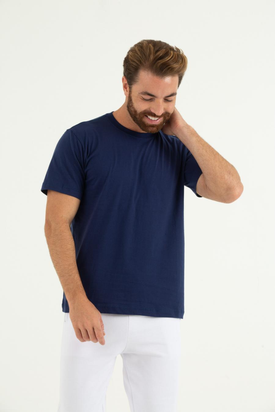 Camiseta MC Azul Marinho