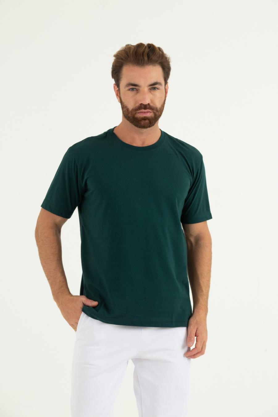 Camiseta MC Verde Petróleo