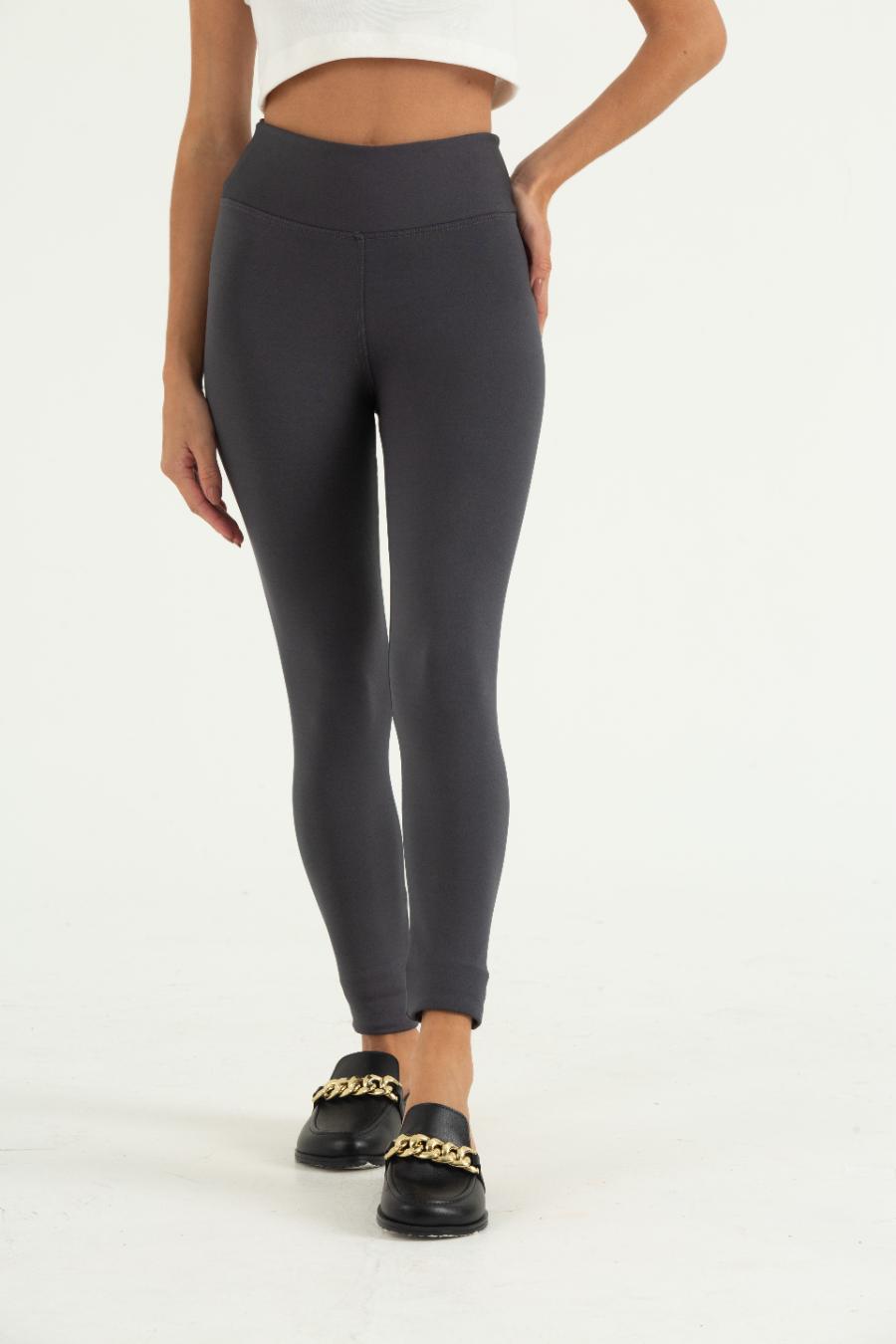 Legging Peluciada Chumbo