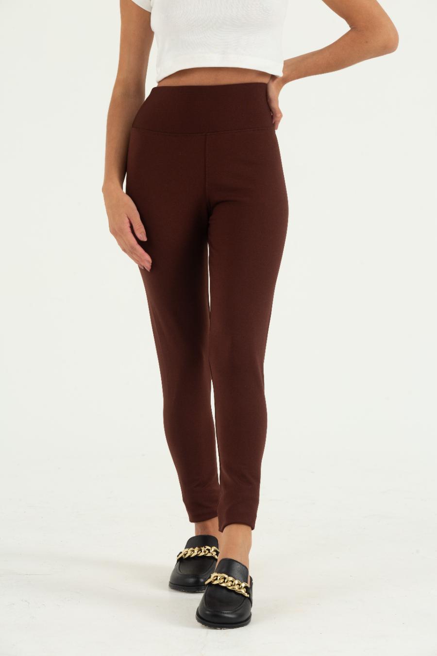 Legging Peluciada Marrom
