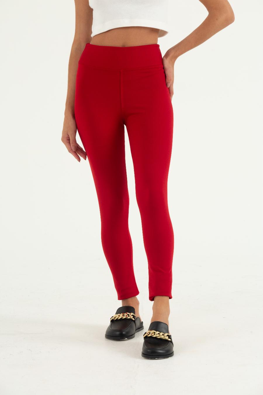 Legging Peluciada Vermelho